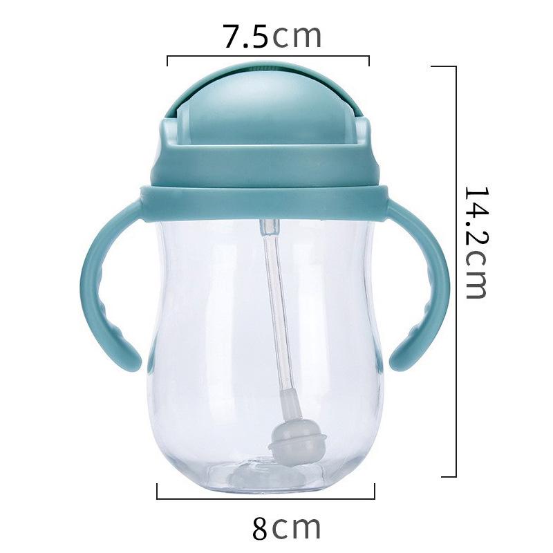 

Детская обучающая поилка с ручкой и гравитационным мячом, герметичная, конструкция против падения