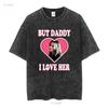 Emily Prentiss But Daddy I Love Her T Shirt Design Criminal Minds Fan Paget Brewster Long or Short Sleeves Vintage Washed
