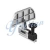 Woodworking Machinery Parts Flag Stopper With Magnifying Glass Steel Stopper for CNC Sliding Table Saw