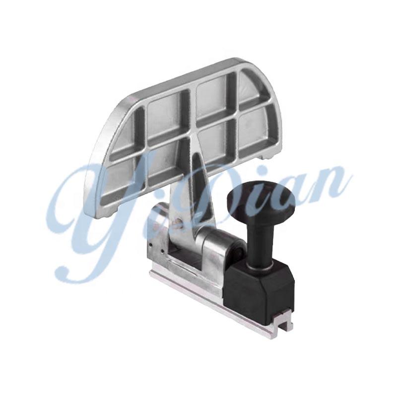Woodworking Machinery Parts Flag Stopper With Magnifying Glass Steel Stopper for CNC Sliding Table Saw