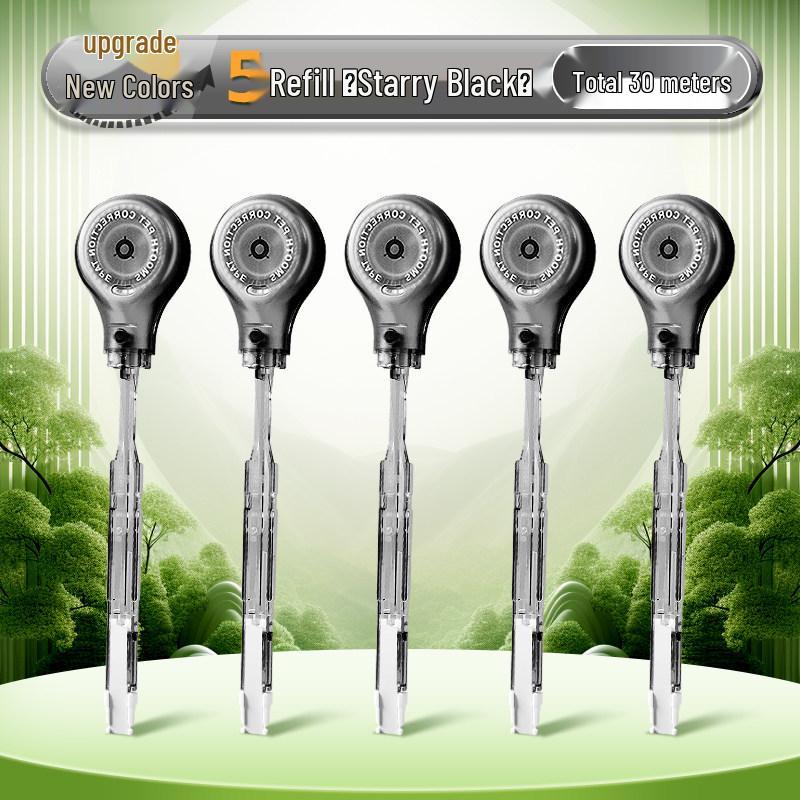 Portable Refillable Correction Tape Pen – Pen-Style, Large Capacity, Ideal for Students