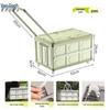 Outdoor Foldable Camping Storage Box with Wheels