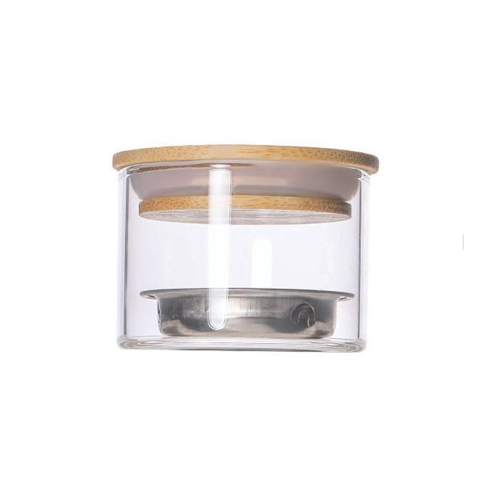 Transparent Glass Nail Brush Cleaner Cup Round Brush Soak Box Brushes Washing Cup  Nail Art Sequins прозрачный