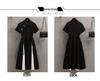 Women's Plus Size Summer Qipao: Gentle Chinese Style Tea Break Little Black Dress