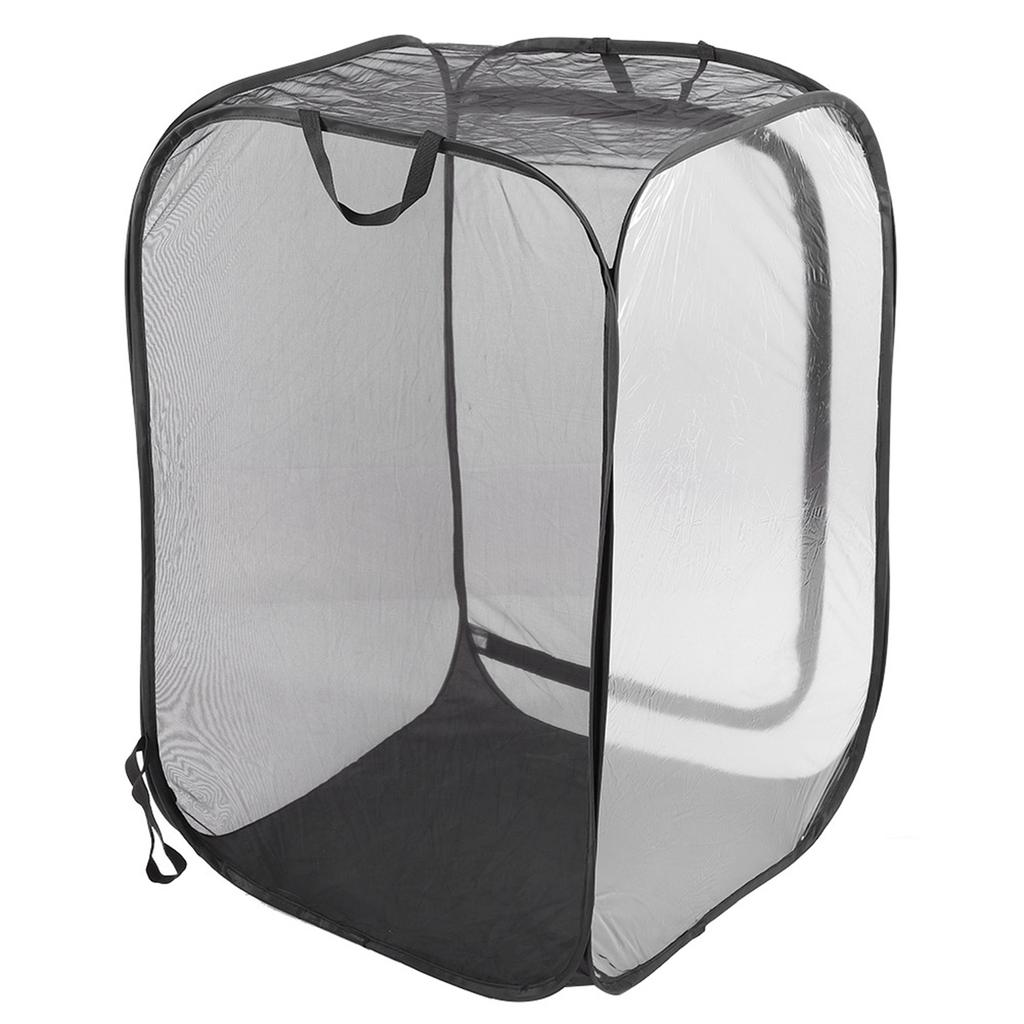 Foldable Stick Insect Cage Housing Enclosure Breeding Cages Net Cloth Insect Mesh CageL