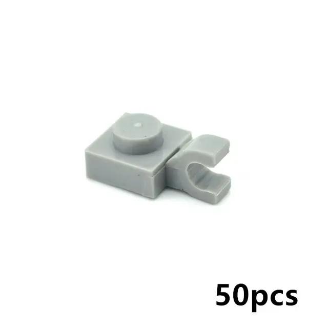 Kompatibel 63868 92280 60478 18649 MOC Teil Bauplatte Speziell 1x2 mit Griffen Dünner Stein Clip DIY Baustein Kinderspielzeug