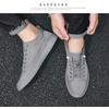 Mens Breathable Casual Low Top Skateboard Shoes Comfortable Daily Walking Footwear