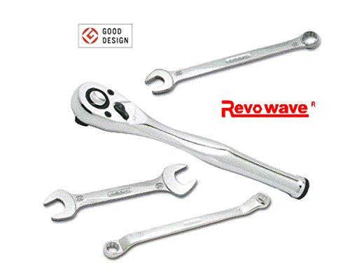ASH Revo Wave Double-Ended Box Wrench JIS 22 x 24 mm OL2224