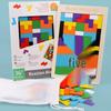 Tetris Wooden Building Blocks Puzzle - Kindergarten Prize, Souvenir, Gift, or Class Reward