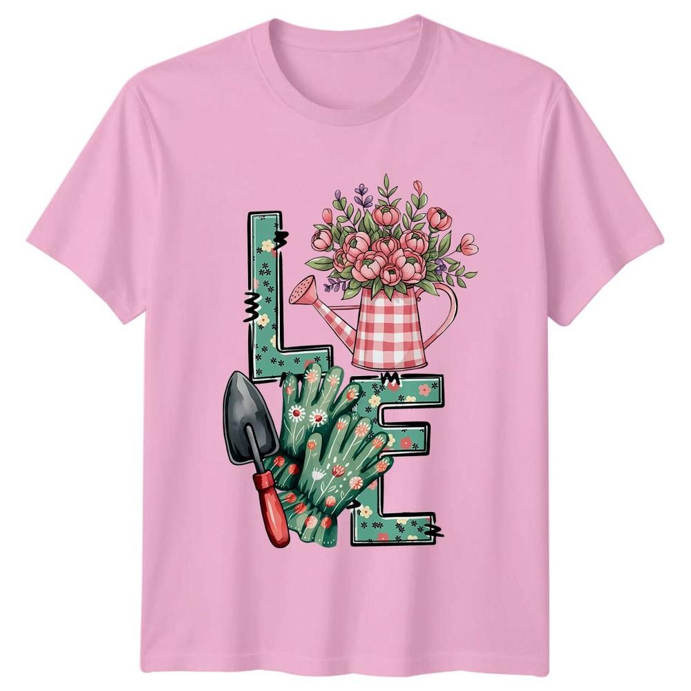 Love Unisexs TShirt Floral Gardening Mothers Day Gift For Her