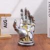Creative Punk Gamepad Holder Robotic Hand Ornament Cool Simulated Mechanical Hand Statue Decor Desktop Holder Decoration