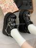Women's Black Mary Janes - 2025 Spring Collection: Versatile British Style Platform Shoes with Round Toe