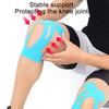 5 Pcs Precut Kinesiology Tape for Knees Latex Free Knee Tape for Pain Relief Waterproof Elastic Athletic Tape for Knee Support Stability
