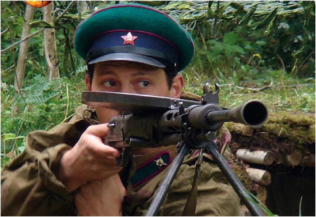 mars figure World War II Soviet Army Soviet Border Guard 8 Poses 40 Pieces Plastic Model ORM72129 1/72