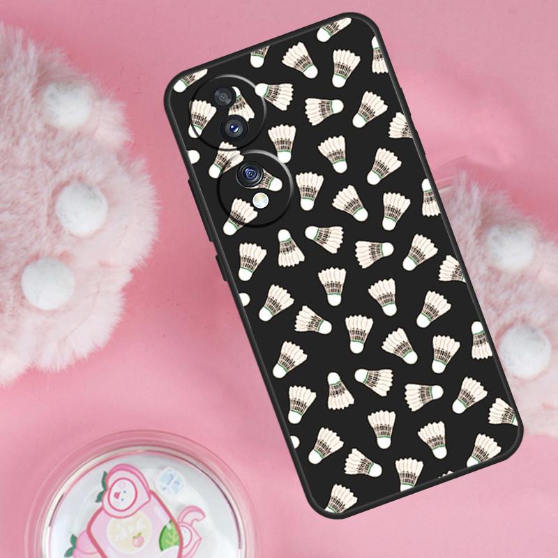 Badminton Sport Case For Honor Magic 7 5 6 Lite Pro Honor 200 Pro 50 70 90 X9b X9a X8b X8a X8 X9 X9c Cover