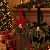 Exquisite Xmas Tree Pendant Retro Christmas Decoration Bells Christmas Jingle Bells  for Xmas Tree