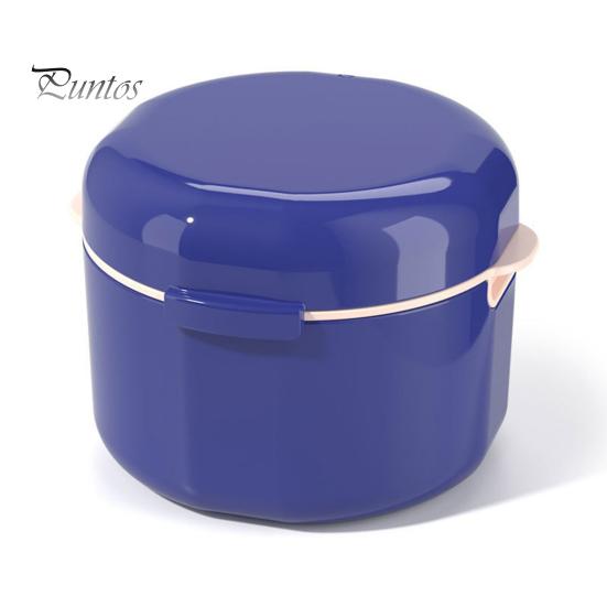 

Футляр для фиксатора зубных протезов, двухслойные полые дренажные брекеты, портативная пылезащитная пластиковая коробка, глубокая очистка, невидимые брекеты 2-в-1, держатель для зубных протезов и замачивание