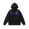 Foreign trade new rainbow color matching letter embroidery velvet loose hooded sweater casual trousers set men and women the same style