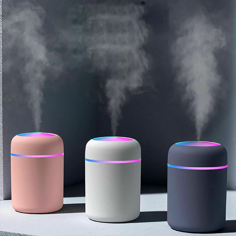 Umidificador de ar portátil 300ml aroma ultrassônico difusor de óleo essencial usb fabricante de névoa fria purificador aromaterapia para carro casa