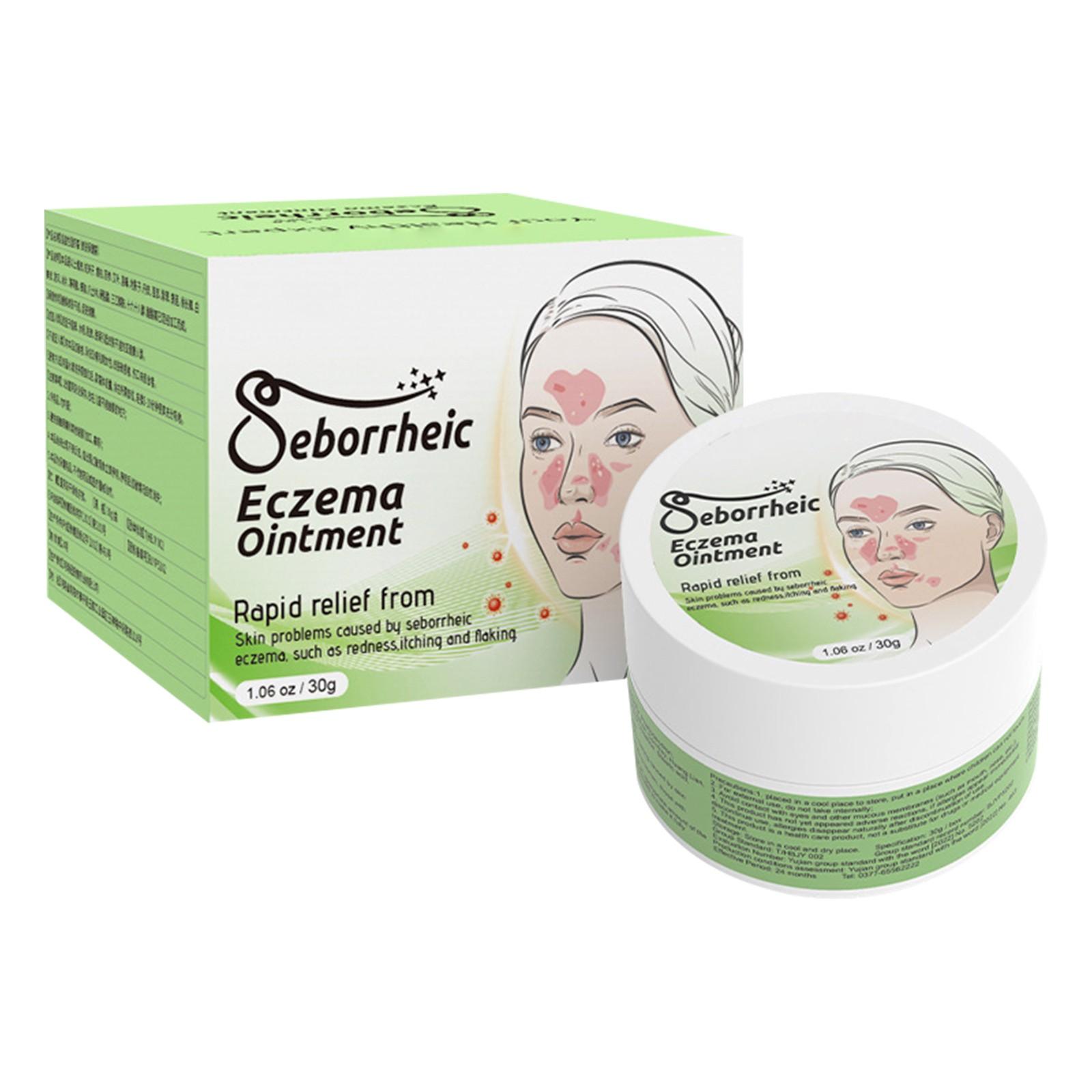 

Крем для ухода за кожей Экзема Увлажняющий Создает кожный барьер Крем против зуда и ухода за кожей, 30 г One Size белый