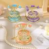 Vintage Telephone Enamel Alloy Jewelry Box, Ring & Necklace Storage Gift Box