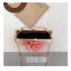 Handbag Women Cloth Flower Chain Strap Evening Wedding