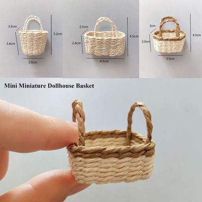 Mini Miniature Dollhouse Basket Fashion Children's Day Decoration For BJD Dolls/for Ob11 Dolls