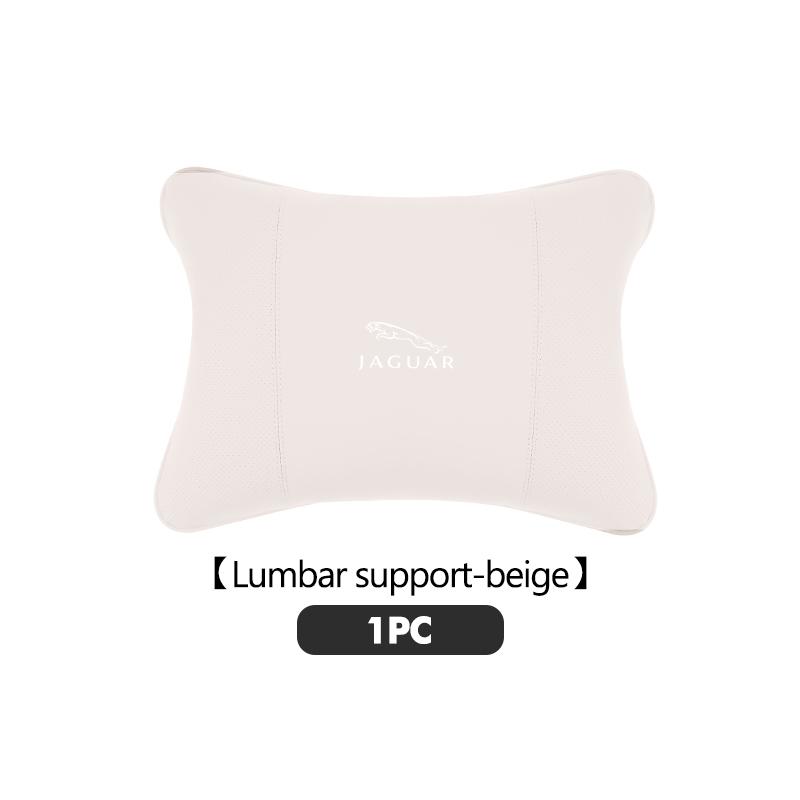 For Jaguar Car Seat Cushion Headrest Neck Pillow Lumbar Support XF XJ XFR XKR S-Type F-Type X-Type F-Pace I-Pace NN50