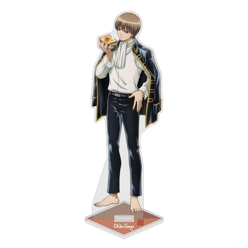 Loen Anime Store GinTama Kagura Hijikata Kondo Okita Gintoki Shinpachi Kagura Ready Acrylic Stand Desktop Decor Gifts About 15cm