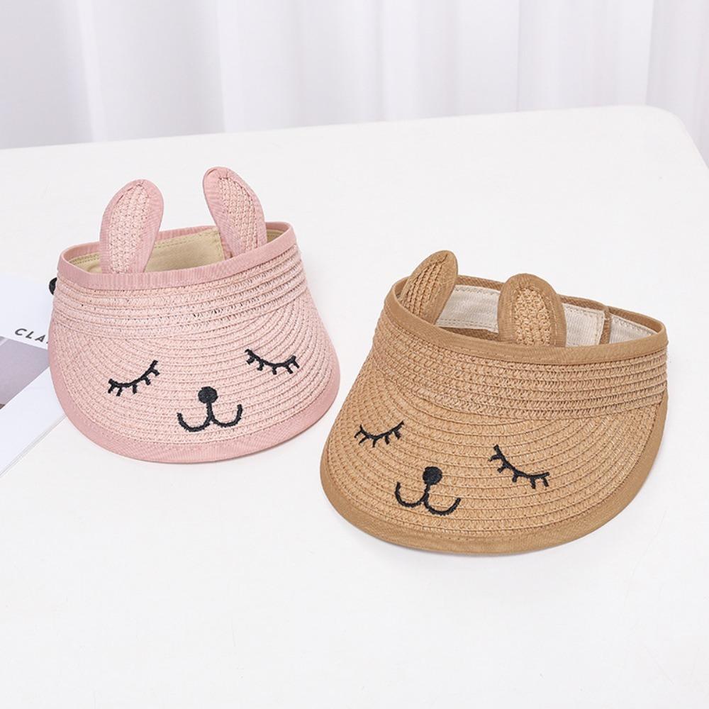 New Kids' Sun Hat for Boys and Girls Summer Sun Protection Hollow - top Trendy Cap Ideal for Beach Time Cool Headwear for Kids