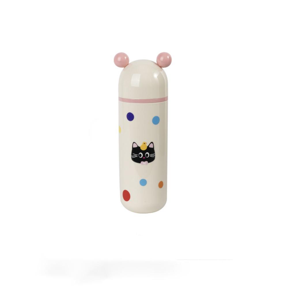 

Дорожный футляр для зубной щетки с рисунком кошки, органайзер для чашки для полоскания, портативный стакан для зубной щетки, ванная комната розовый