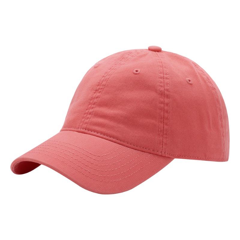 Washed premium baseball cap combed cotton women's deep top big brim cap trendy casual sunscreen hat
