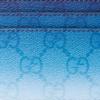 Gucci Klassischer Logo-Print Beschichtetes Stoff-Kartenetui Herren Accessoires Farbverlauf-Blau 835700-FAERI-8473