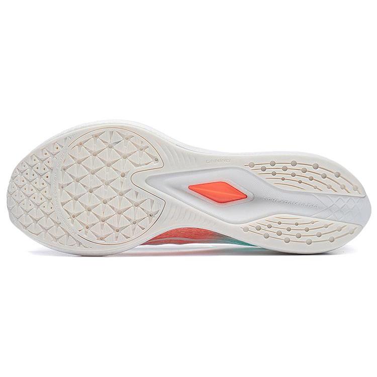 Li Ning Red Hare 6 Pro Αντιολισθητικά, Ανθεκτικά στην Τριβή, Διαπνέοντα Χαμηλά Αθλητικά Παπούτσια Τρεξίματος Ανδρικά Λευκά ARMT013-4