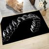 Dentist Tooth Doormat Non-slip Machine Washed Rug Graphic Printed Flannel Doormats for Kitchen Entrance Rugs Home Decor Carpet