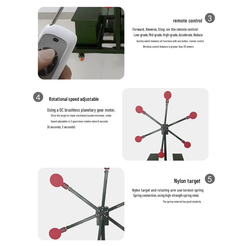 Skoden Rotating Windmill Reaction Target