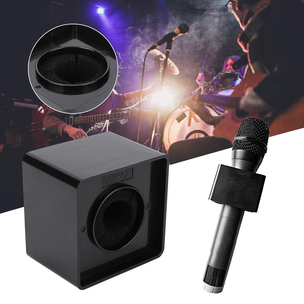 Support Microphone Station Carrée 41mm - Portable En ABS - Pour Interviews, Conférences, KTV