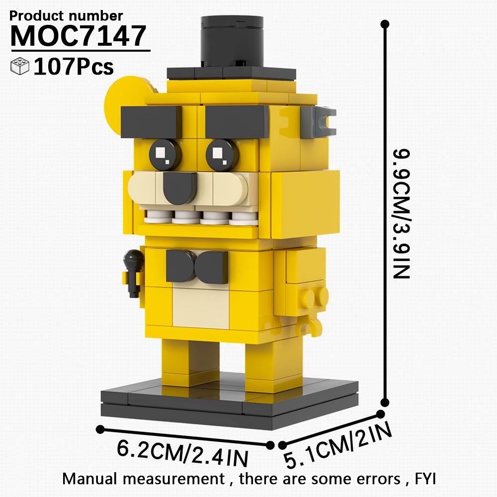 MOOXI Bricks Set Adult Toys For Children Building Blocks Model Kit For Adults MOC Block Assembling Horror Movies BrickHeadz Gift