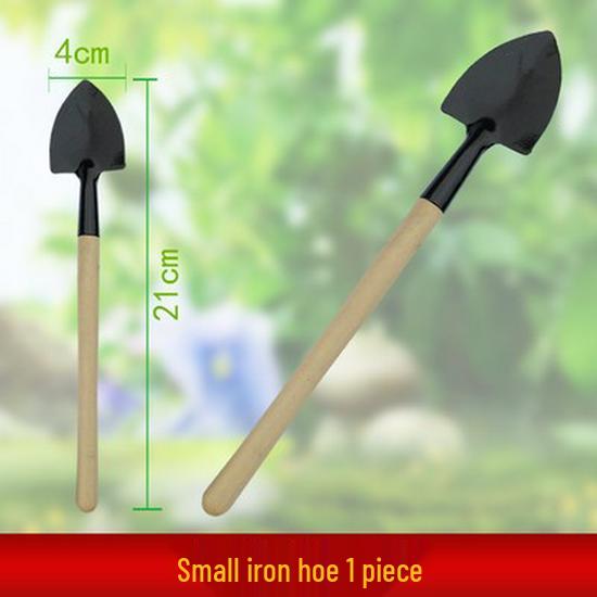 Bonsai Flower Shovel Set: 3-Piece Iron Tools for Planting and Loosening Soil Default