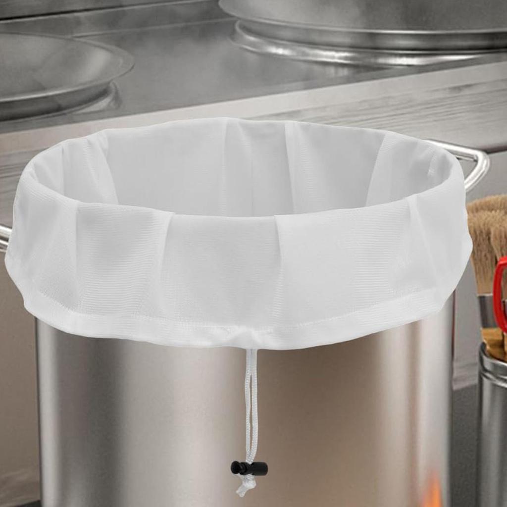 1 Stück Bier Heimbrau Filterbeutel zum Brauen von Malz Kochen von Würze Maische Siebwerkzeug Waschbarer Feinmaschiger Filtersack