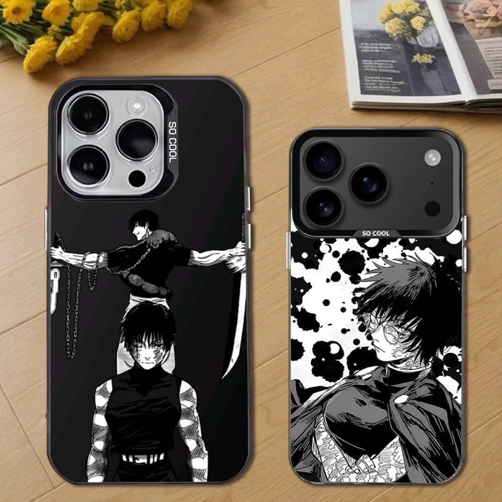 M-Maki Zenin Jujutsu Kaisen Handyhülle Für iPhone 17,16,15,14,13,12,11,Pro,Max,Plus,E,Air,Mini Schwarze TPU Hülle
