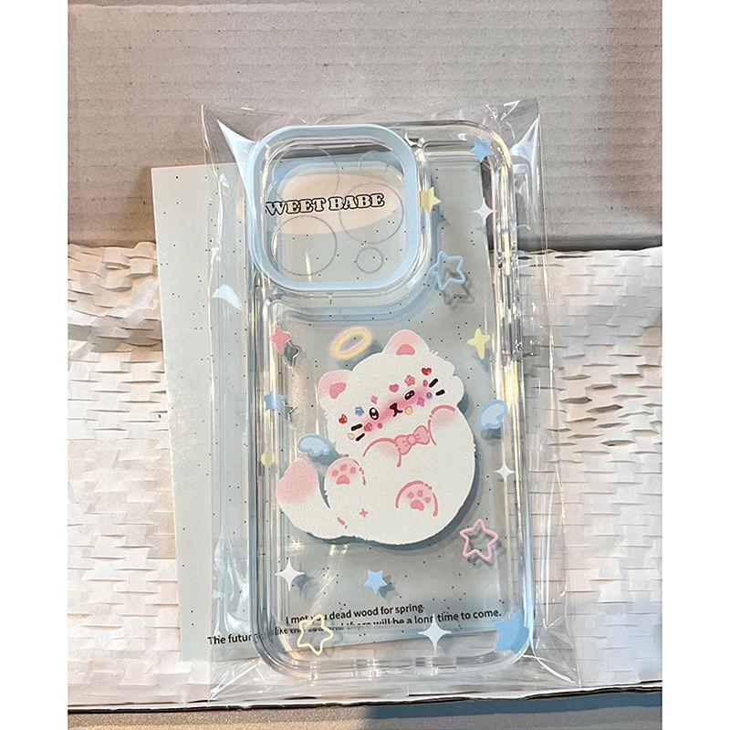 Kreatywne miękkie etui dla Apple iPhone 12/13/14/15 Pro Max/16 Pro/16, XS Max – Precyzyjne dopasowanie