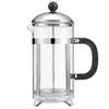 Heat-Resistant French Press Coffee & Tea Maker with Bamboo Handle and Stainless Steel Filter