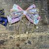 Retro Kimono Barrettes Japanese Style Bowknot Hair Clip Exquisite Side Clip  Lolita