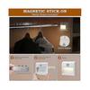 [2 Pack] Night Light with Motion Sensor Closet Lamp with 3 Lighting Modes (auto/on/off) for Stairs, Hallway, Wardrobe, Warm White [energy Class A++]