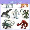 Fantasy Monster Pvc Figure Ice Demon With Lava And Tree Spirit Design For Decor Enthusiasts