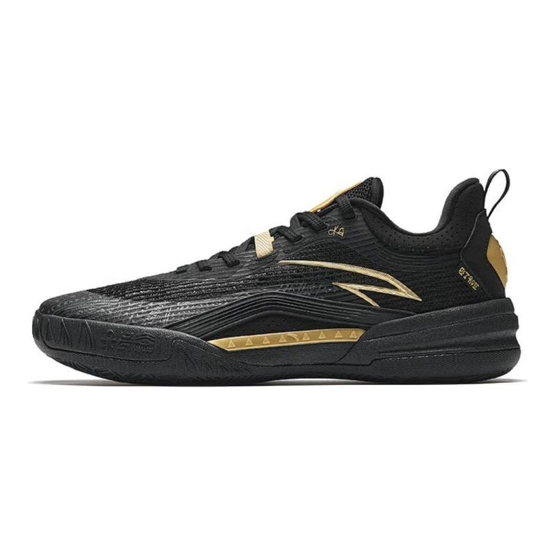 Anta Men KAI1TEAM Low-top Basketball Shoes Black Gold 112531622-4 44.5