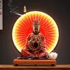 New Chinese Style Zen Avalokitesvara Buddha Decoration Home Worship Living Room Porch Desktop Decoration Artifact