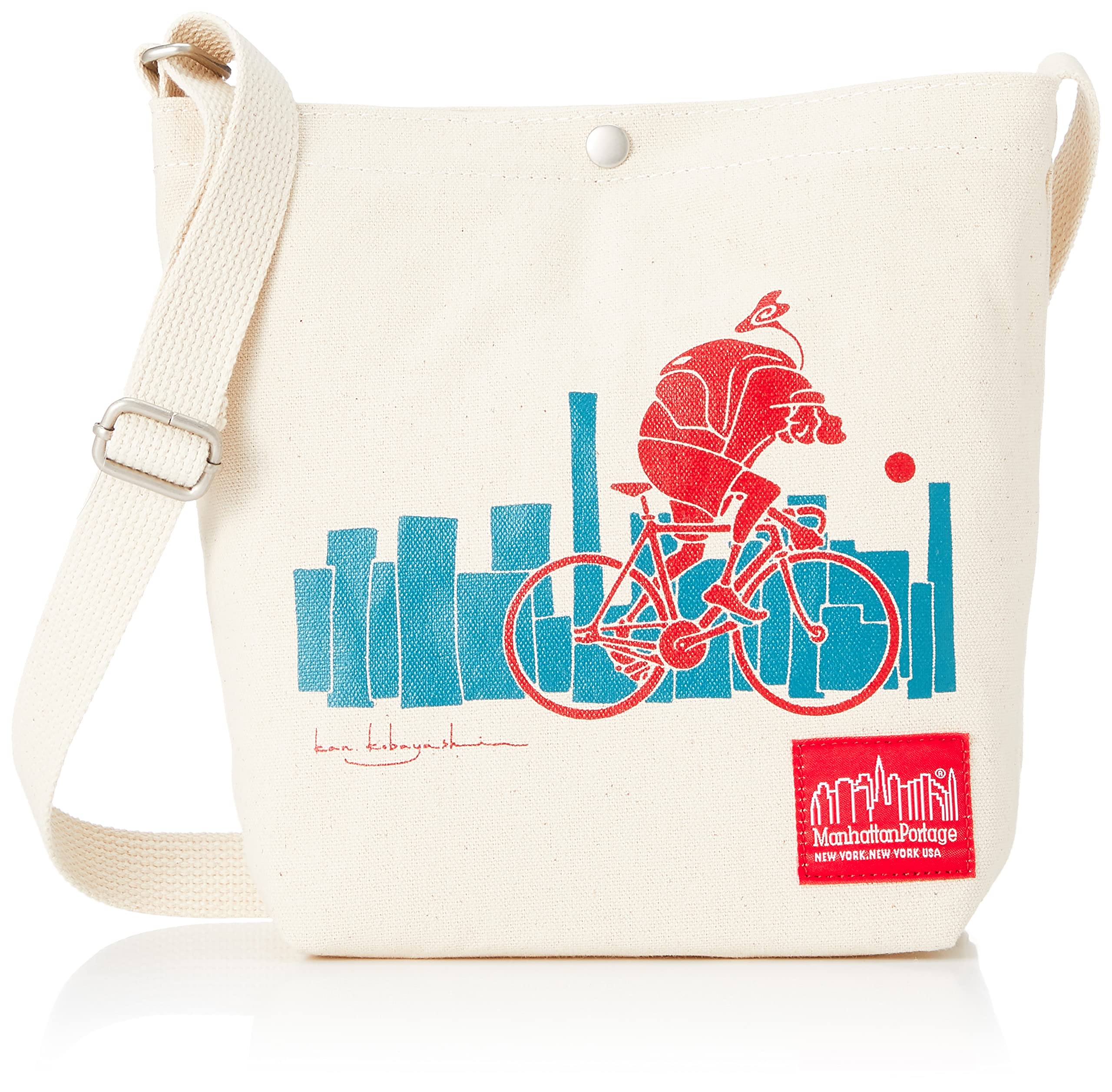 

Подлинная сумка через плечо North Brother сумка через плечо Canvas Art 2022 Natural [Manhattan Portage] [Официальный]