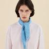2DREAMERS Ocean Grid Silk Scarf